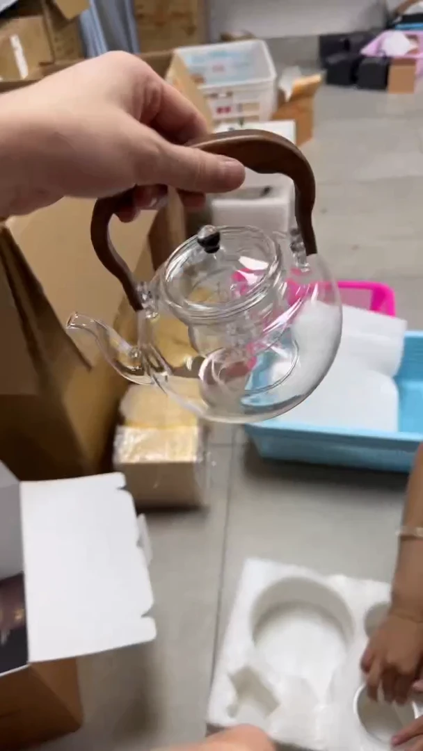 禾器金标山雅壶双内胆透明