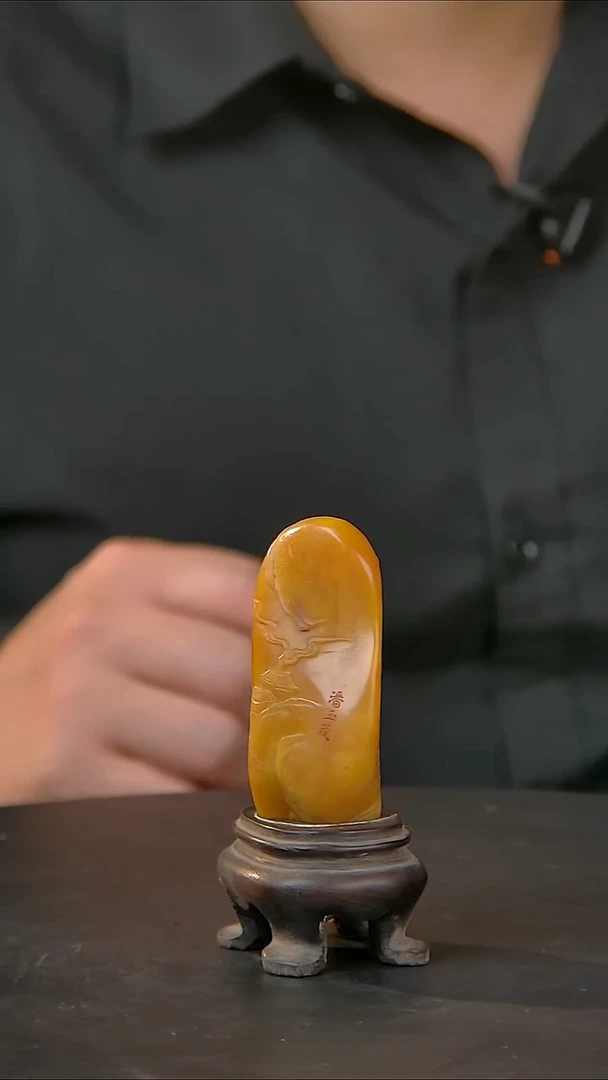 寿山石印石寿山石一物一拍