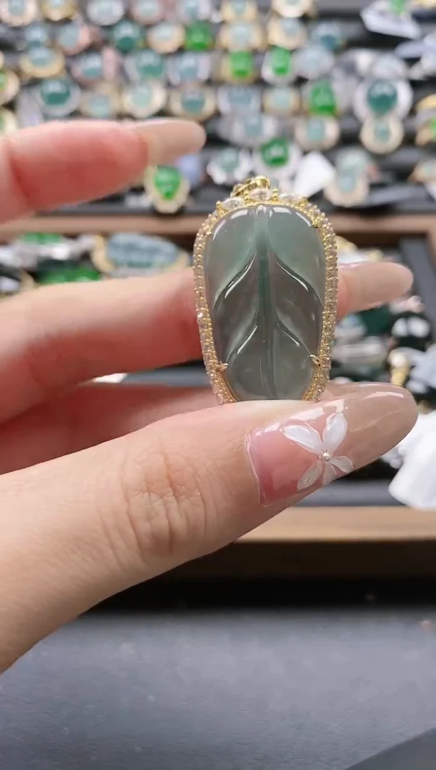 【闪购商品】翡翠戒指银S925镶嵌51511