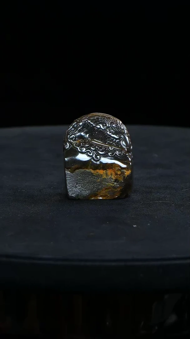 寿山石印石鹿*111