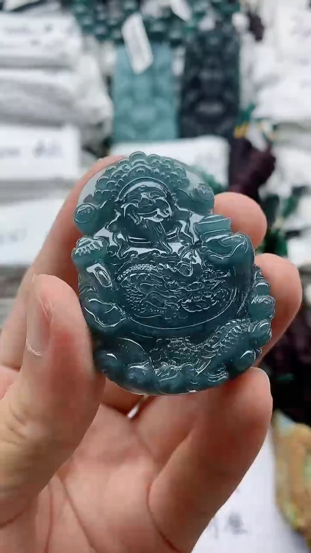 翡翠未镶嵌颈饰88888888