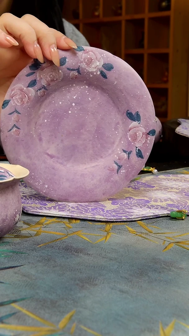 简熹茶器福利放送@手绘壶承