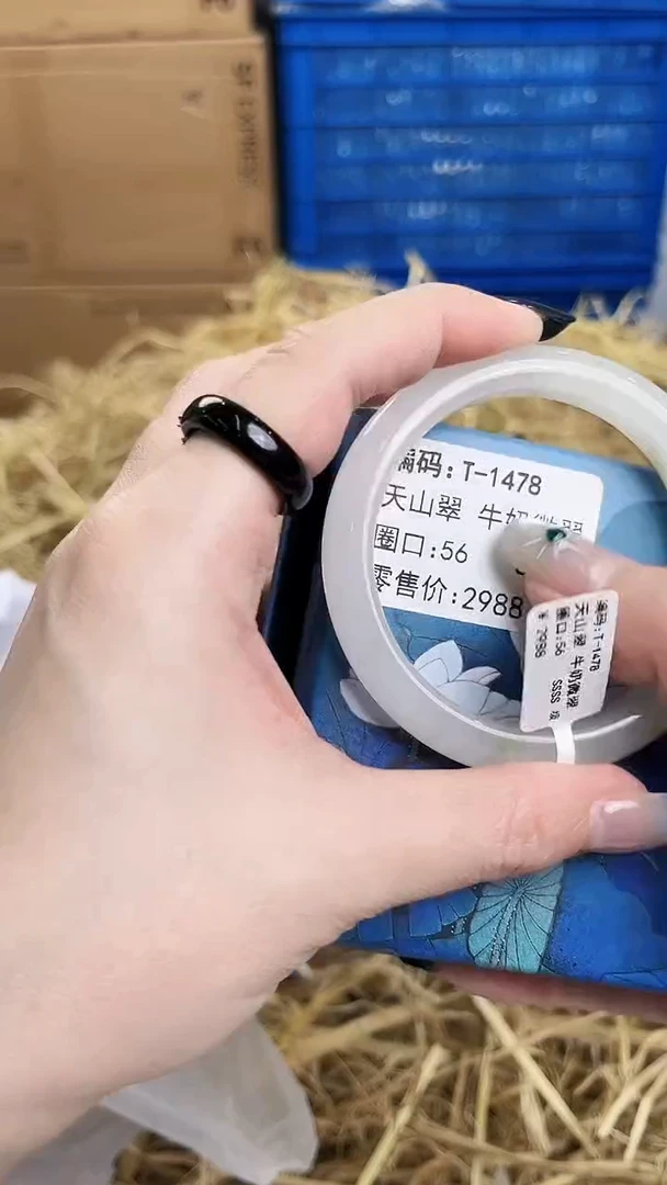 未镶嵌手镯石英质玉T-1478