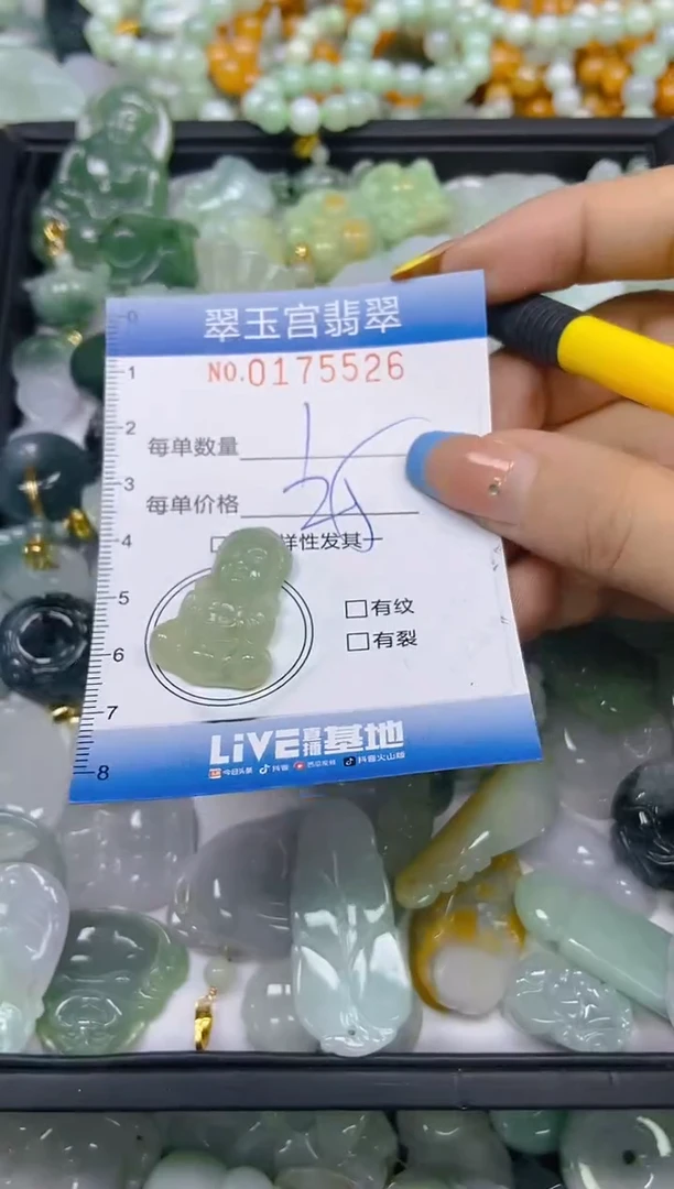 翡翠未镶嵌颈饰闪购0175526