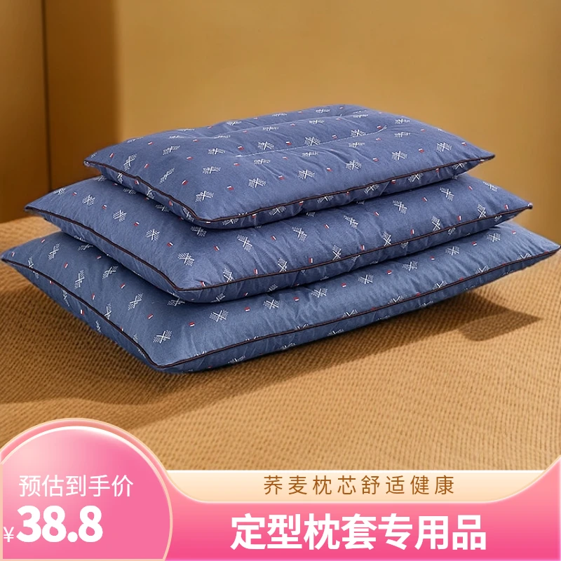 定型枕芯枕套全荞麦枕芯枕头颈椎枕健康睡眠枕头标准枕