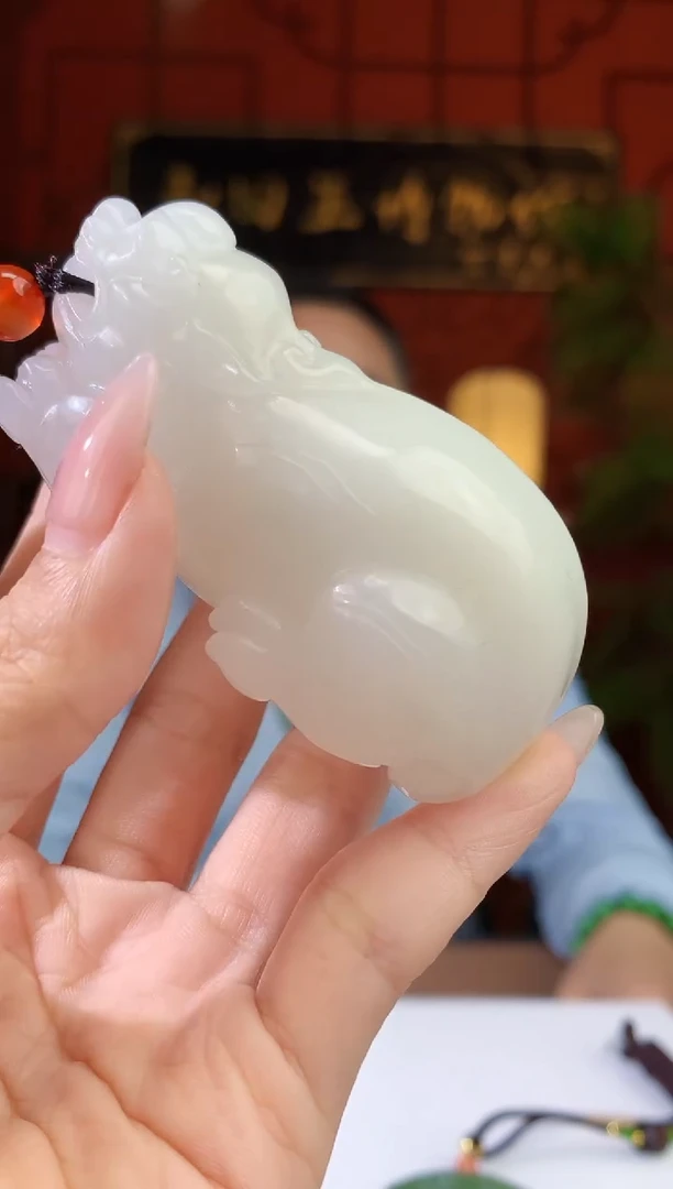 定制和田玉老厂长匠心馆和田玉