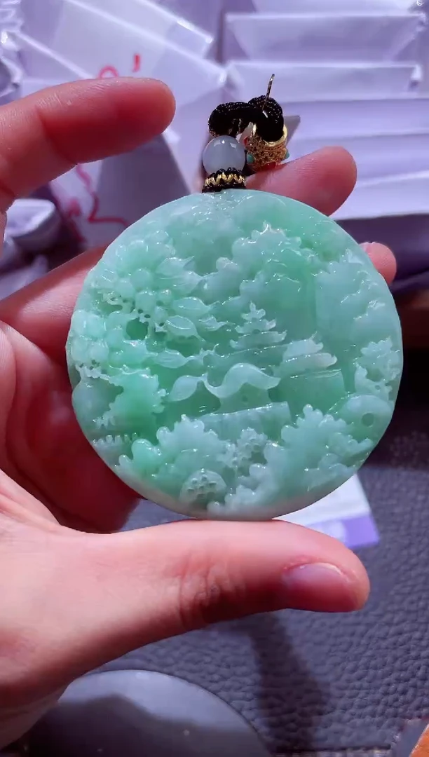 颈饰未镶嵌翡翠00008127