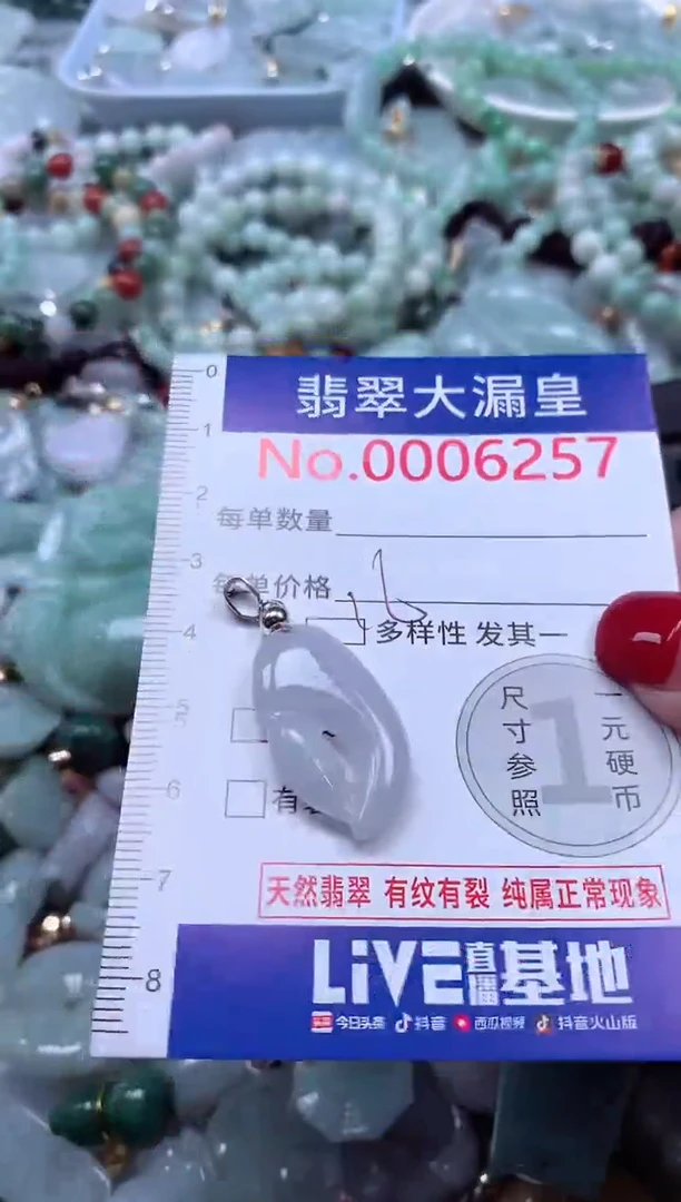 颈饰未镶嵌翡翠6257