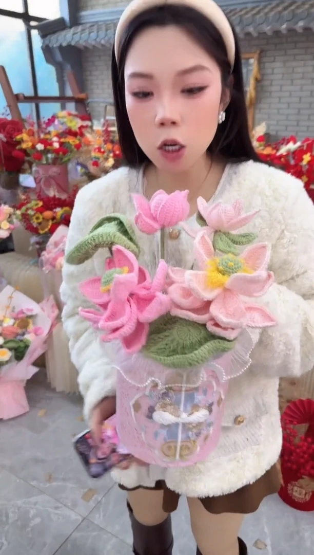 非遗手工定制花束，孤品清仓！