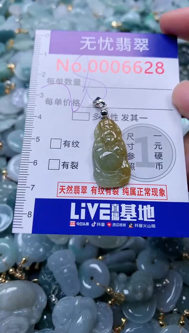 颈饰未镶嵌翡翠6628