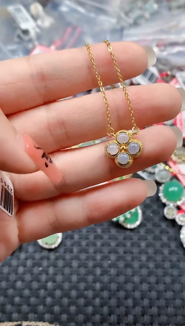 银S925镶嵌戒指翡翠天然A货缅甸翡翠