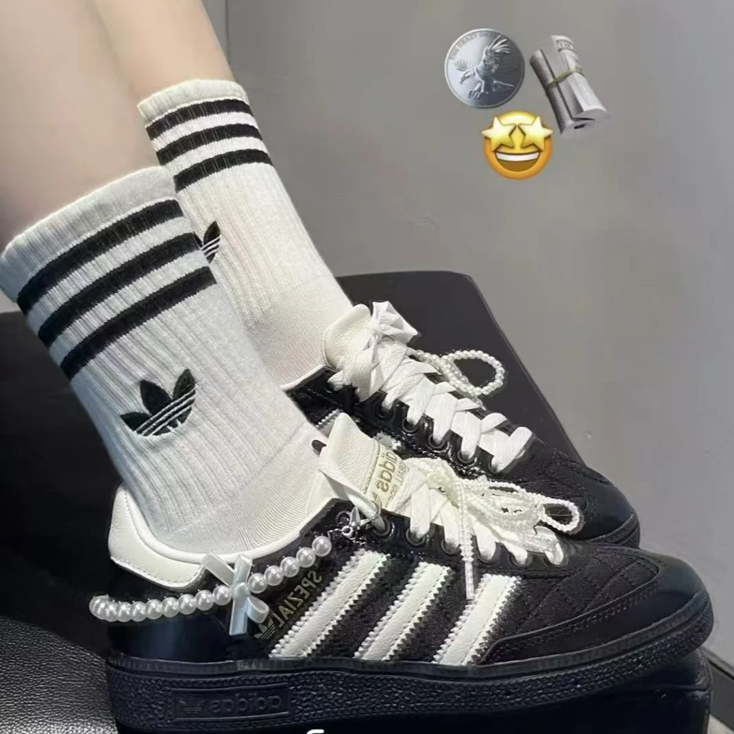 adidas三叶草SPEZIAL小香风复古时尚经典低帮德训鞋「T头鞋」JP5669