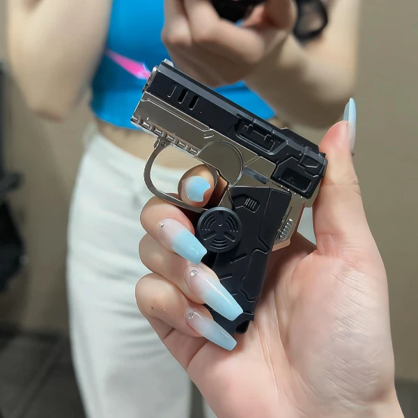 创意炫酷高颜值折叠防风打火机指尖陀螺解压稀奇古怪送男友礼物潮