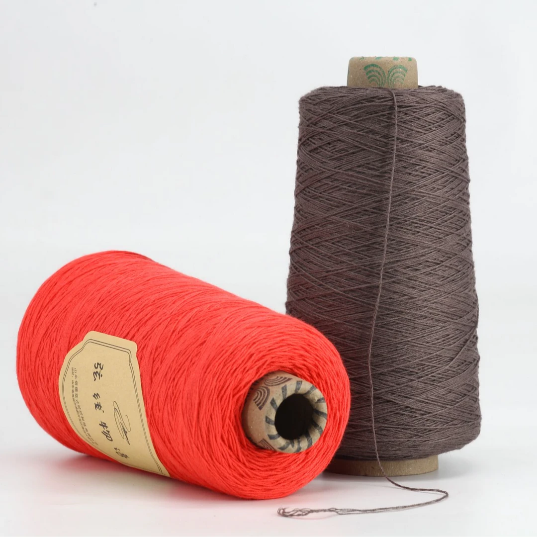 弦线物语  亚麻纤维素混纺纱  （250克）手工编织