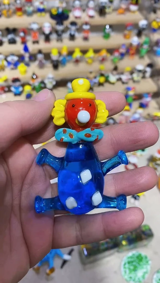 【闪购商品】琉璃手工艺品老货小丑