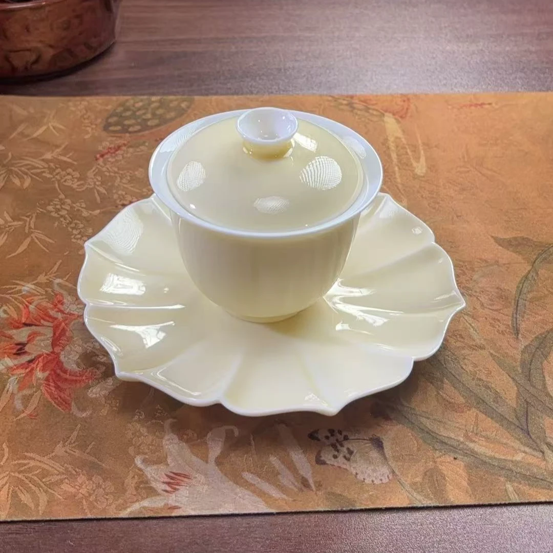 【凤庭】月光白-盖碗+（v1231）