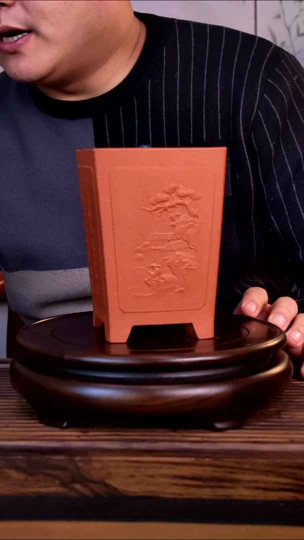 紫砂花盆紫砂花盆-内口8.5-12.5