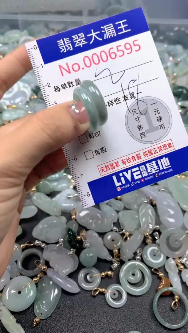 颈饰未镶嵌翡翠6595