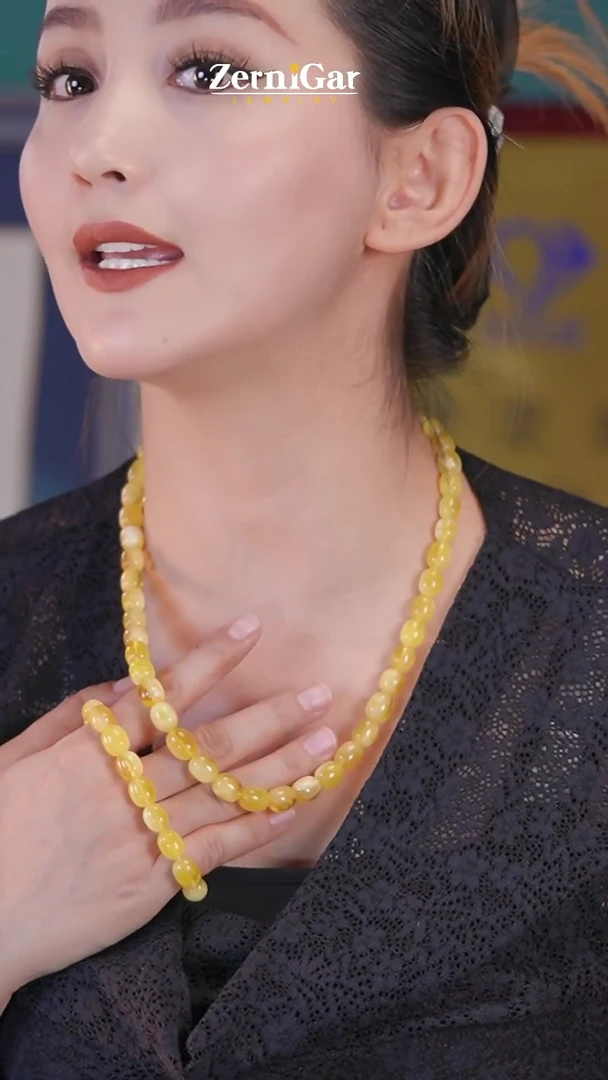 裸石琥珀未镶嵌天然琥珀两件套