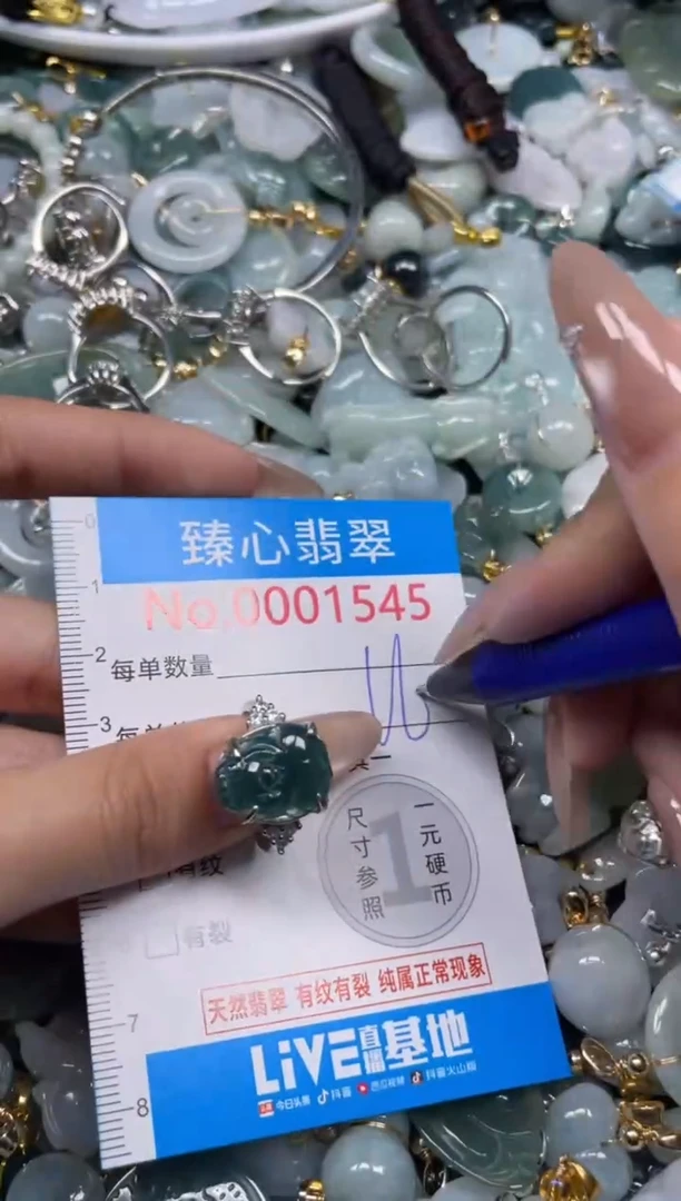 颈饰未镶嵌翡翠1545