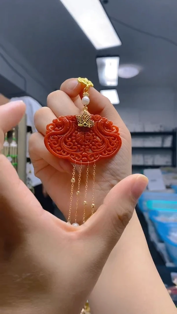 【闪购商品】翡翠耳饰合金120翡翠压襟