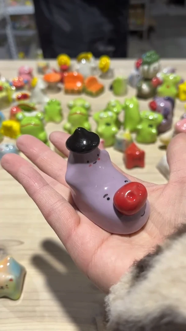 【闪购商品】摆件76纯手工微瑕陶瓷