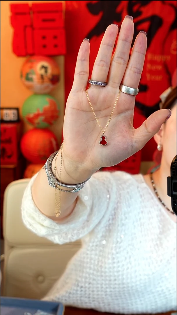 珐琅吊坠925银小甜瓜专属链接 勿抢