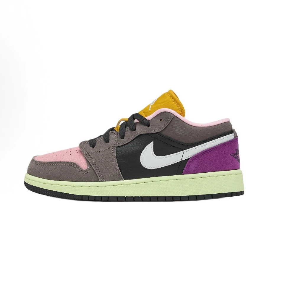 【滔搏联动】耐克女子AIR JORDAN 1 LOW SE (GS)休闲板鞋HQ2021-005