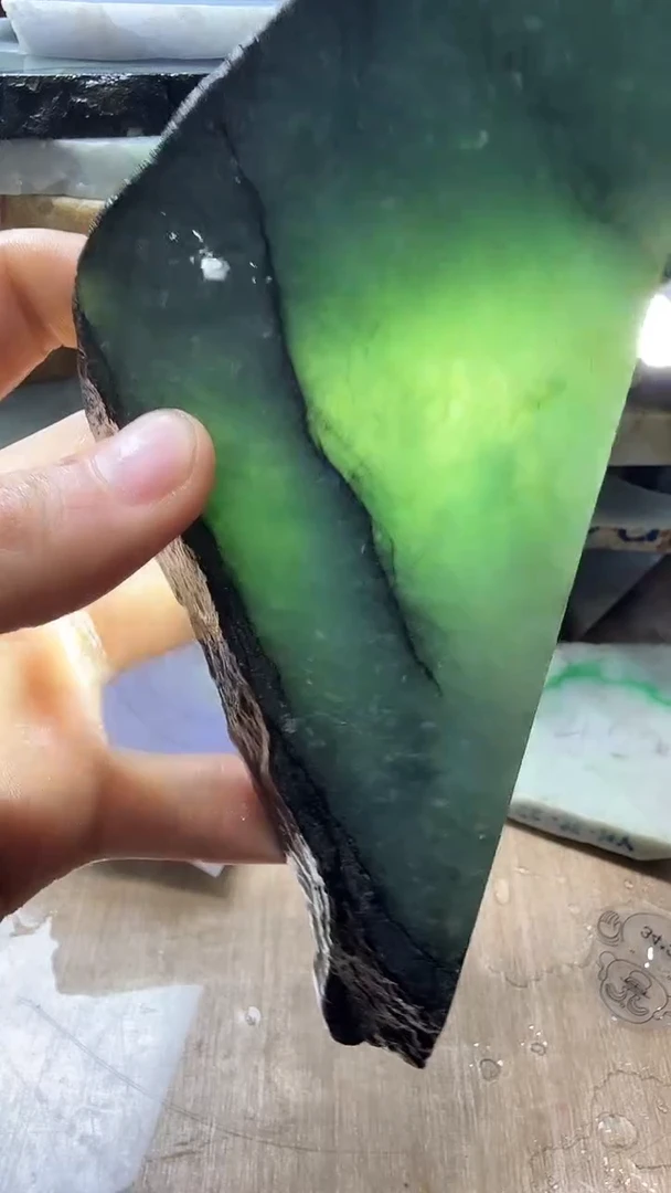 裸石翡翠天然翡翠A货花600