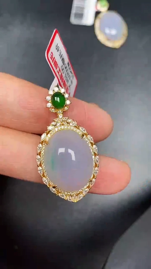 银S925镶嵌戒指翡翠1520