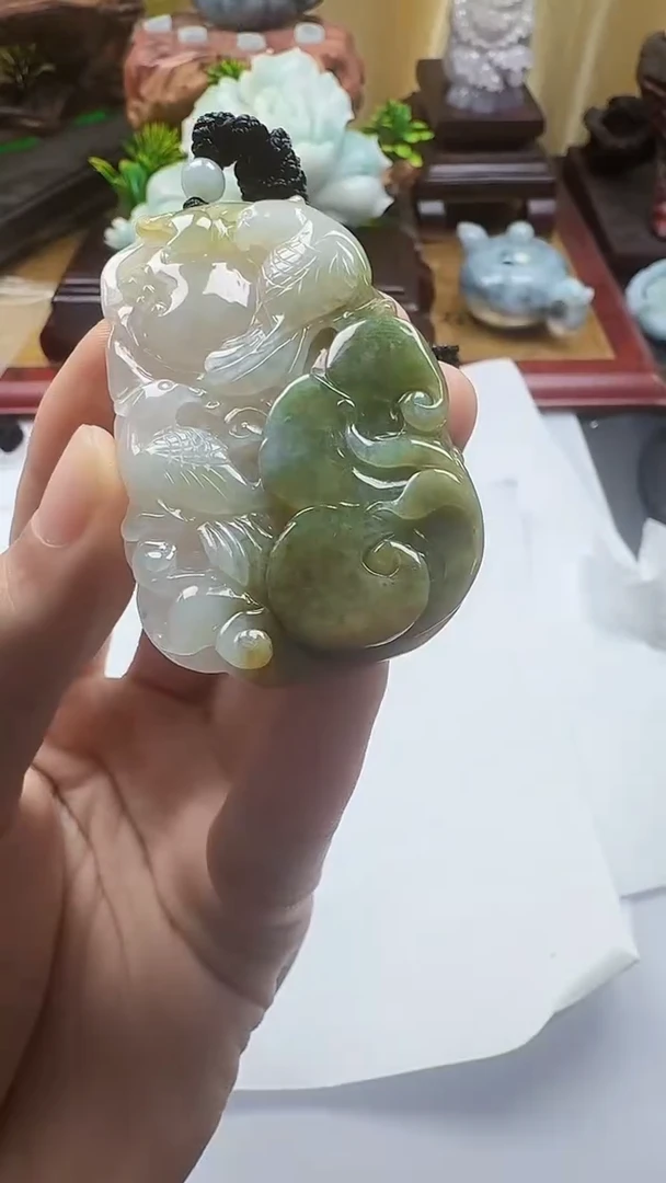 吊坠(不含链)未镶嵌翡翠1