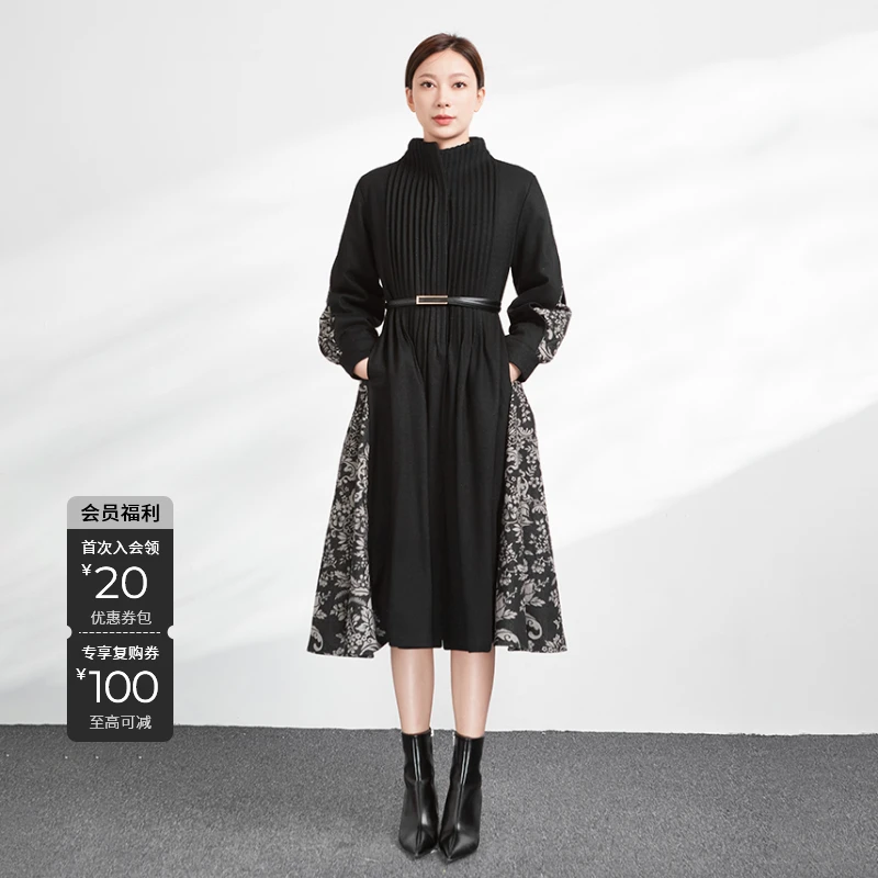 S·DEER圣迪奥女装时尚显瘦轻奢休闲百搭拼接保暖秋冬羽绒服外套