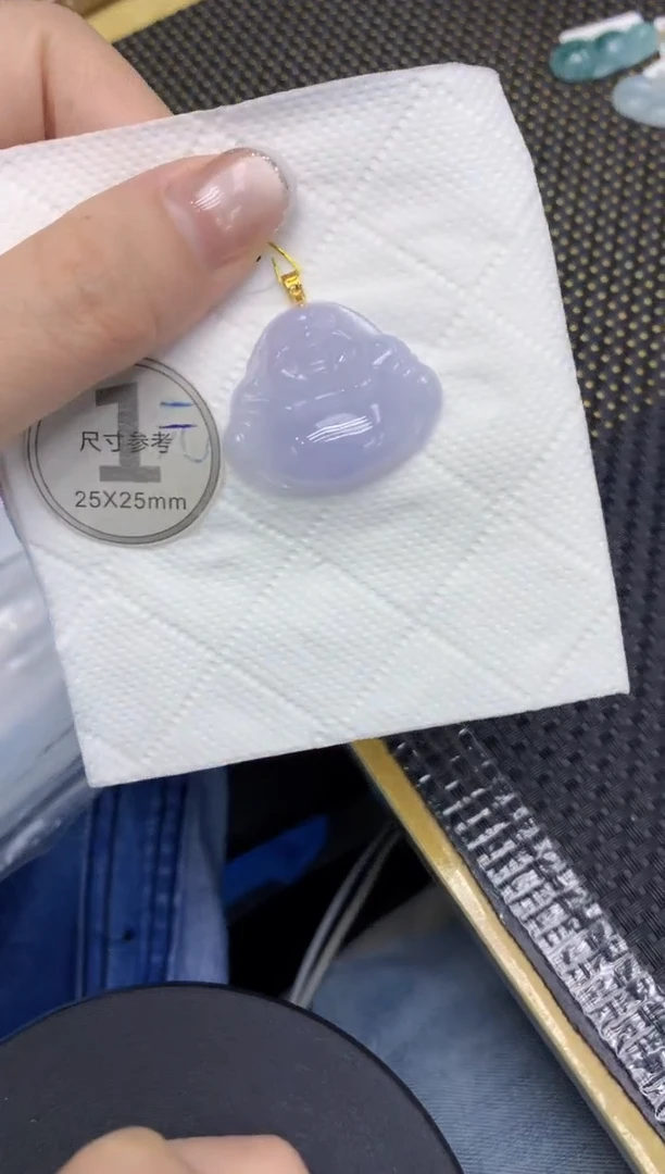 颈饰18K金镶嵌翡翠11111111