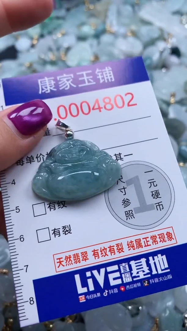 颈饰未镶嵌翡翠4802