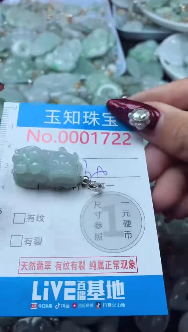 颈饰未镶嵌翡翠1722