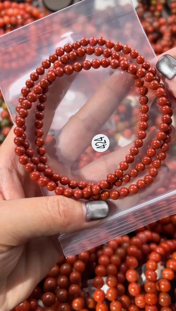 未镶嵌手串南红玛瑙5+