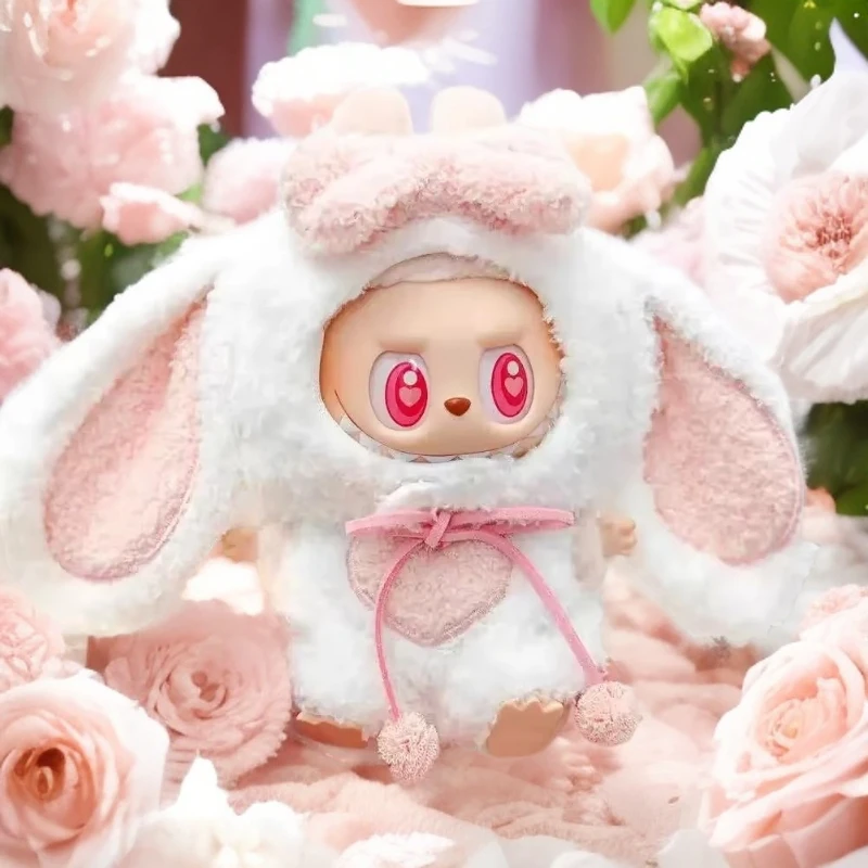 【仅娃衣】labubu17cm娃衣拉布布垂耳兔毛绒衣服全身套装