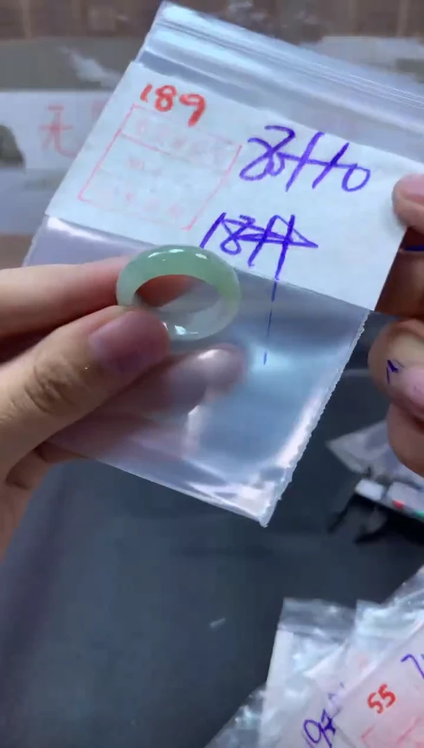 【闪购商品】定制翡翠未镶嵌戒圈18#90毛货需精细抛光