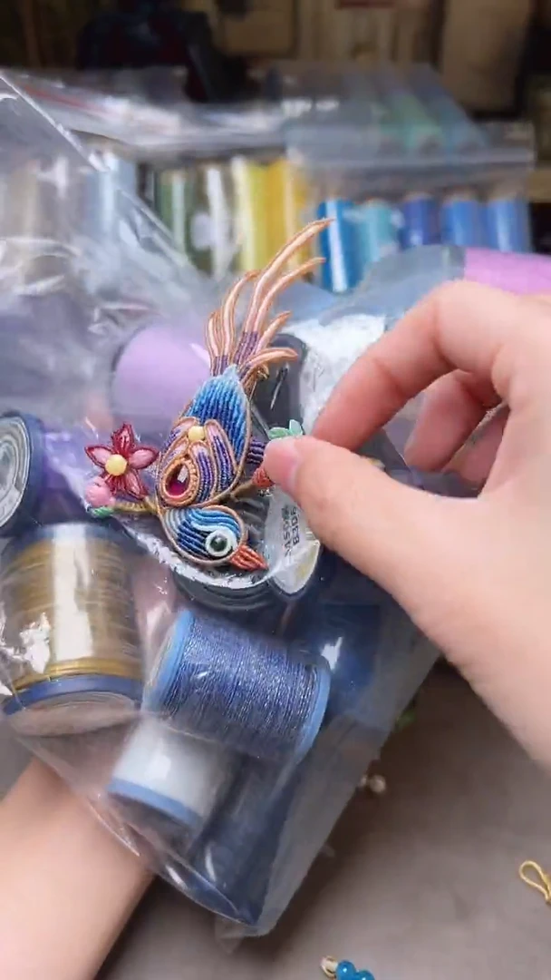 【闪购商品】喜上眉梢材料包 千代手绳