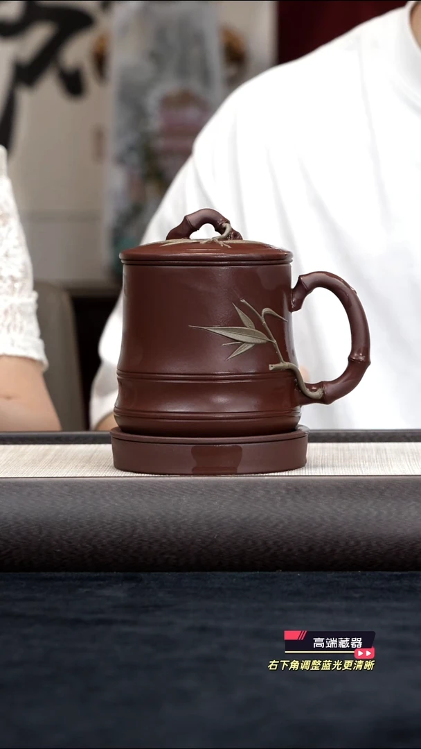 茶壶紫砂【k003】竹节杯宜兴紫砂ZLM