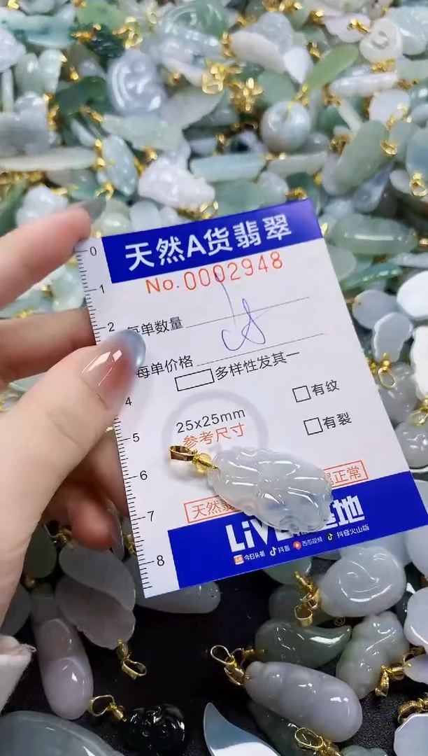 颈饰未镶嵌翡翠纯天然a货翡翠