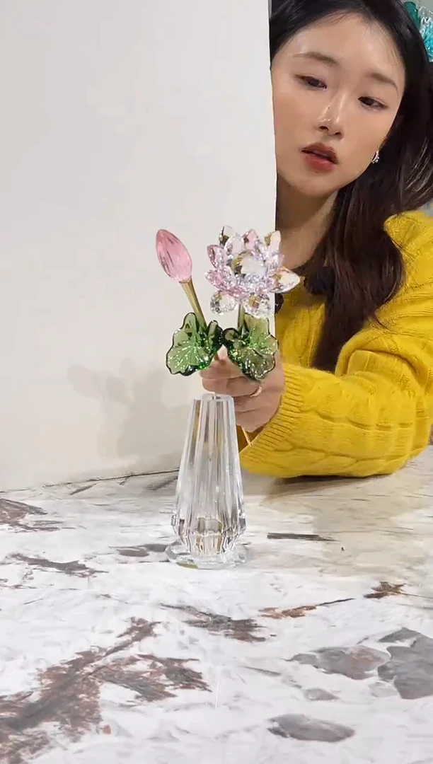 新款莲花摆件 现货