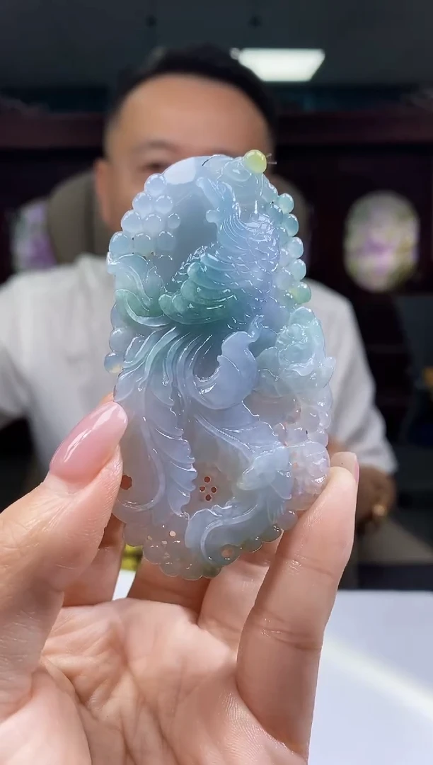 未镶嵌定制翡翠宝***财05/0914/W/凤凰