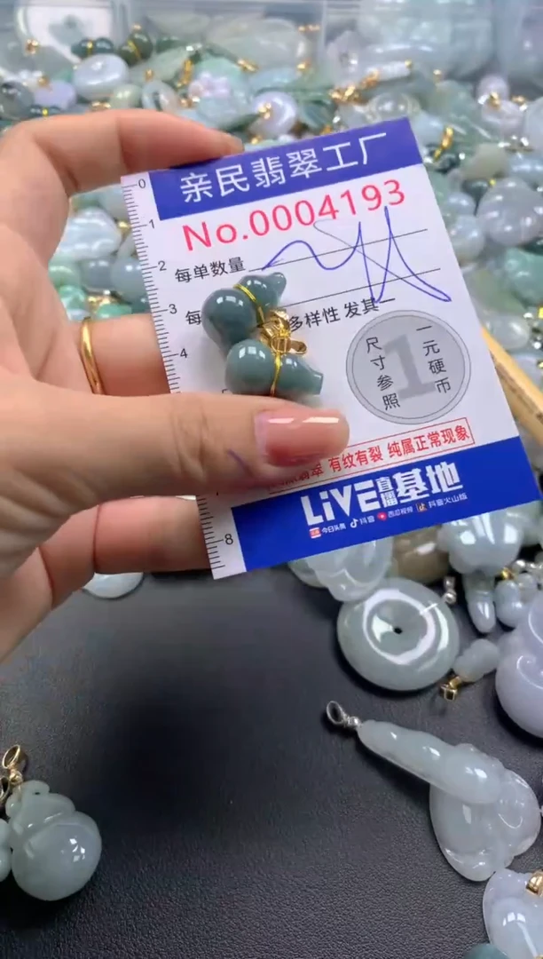 颈饰未镶嵌翡翠4193