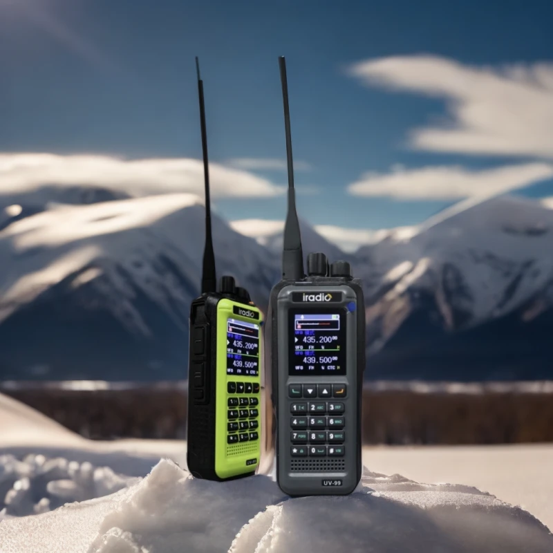 艾迪欧 UV-99多段远距离接收对讲机一键对频户外自驾手持对讲机