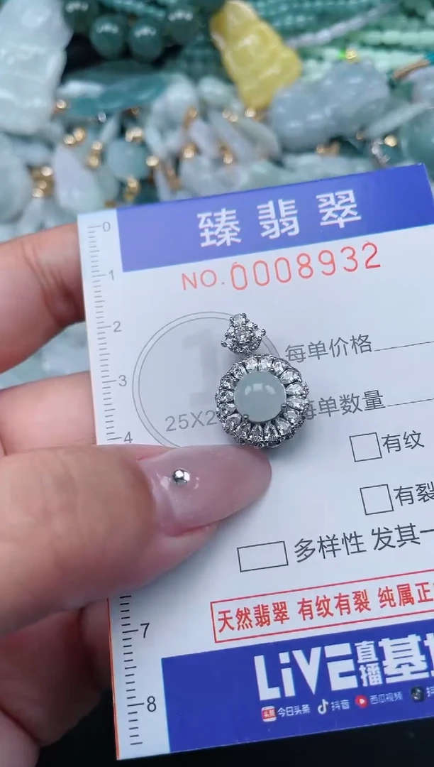 翡翠未镶嵌颈饰.0008932