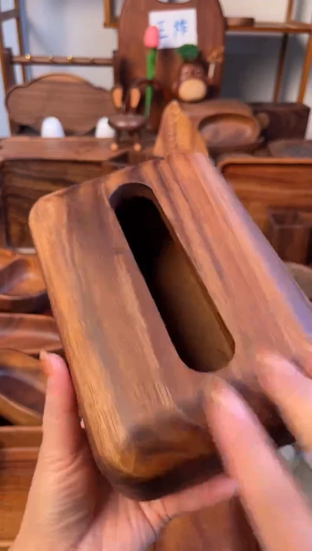 木微瑕直播间样品纸巾盒