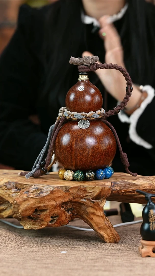 【闪购商品】413—光岳葫天然大漆酒葫芦不含漆珠