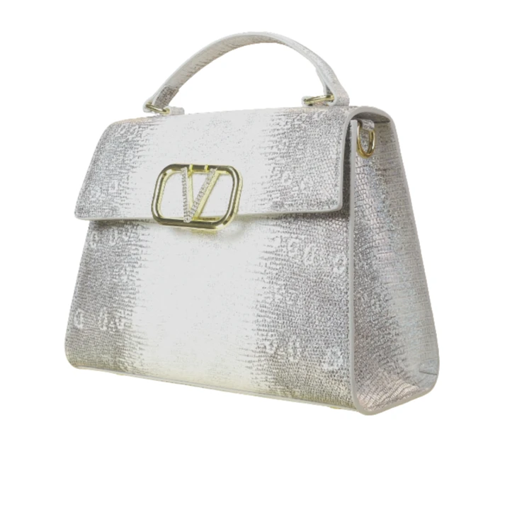 WATIFUN时尚款女2024新款驼鸟纹轻奢手提单肩斜挎小包V2462