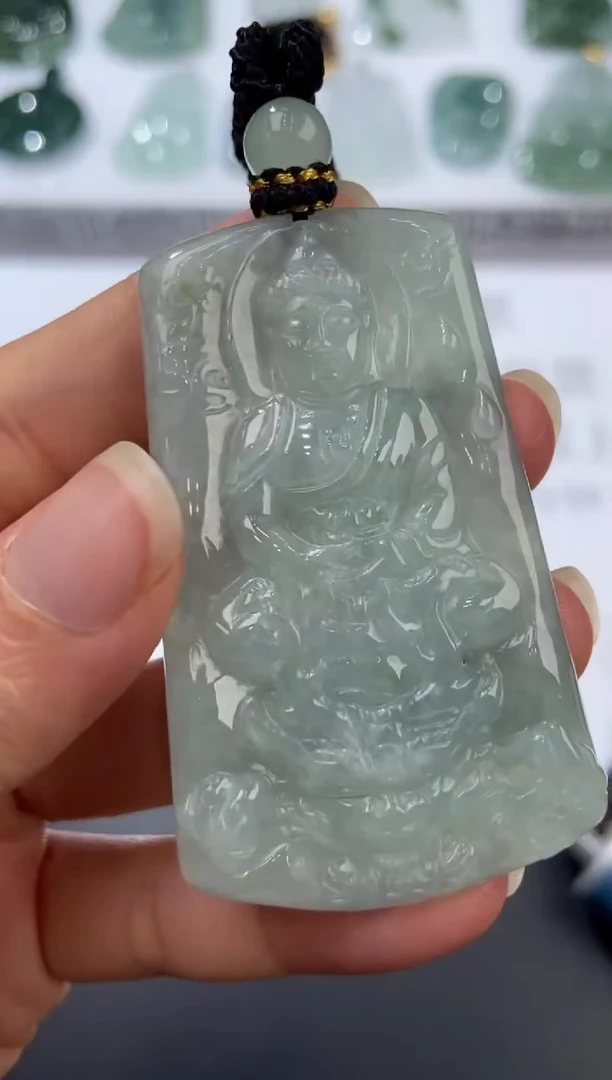 未镶嵌挂件翡翠379603  多人